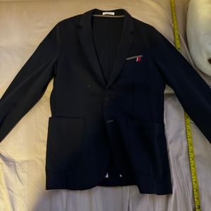 Zara Sports Coat with Elbow Patches Men's 42 Size